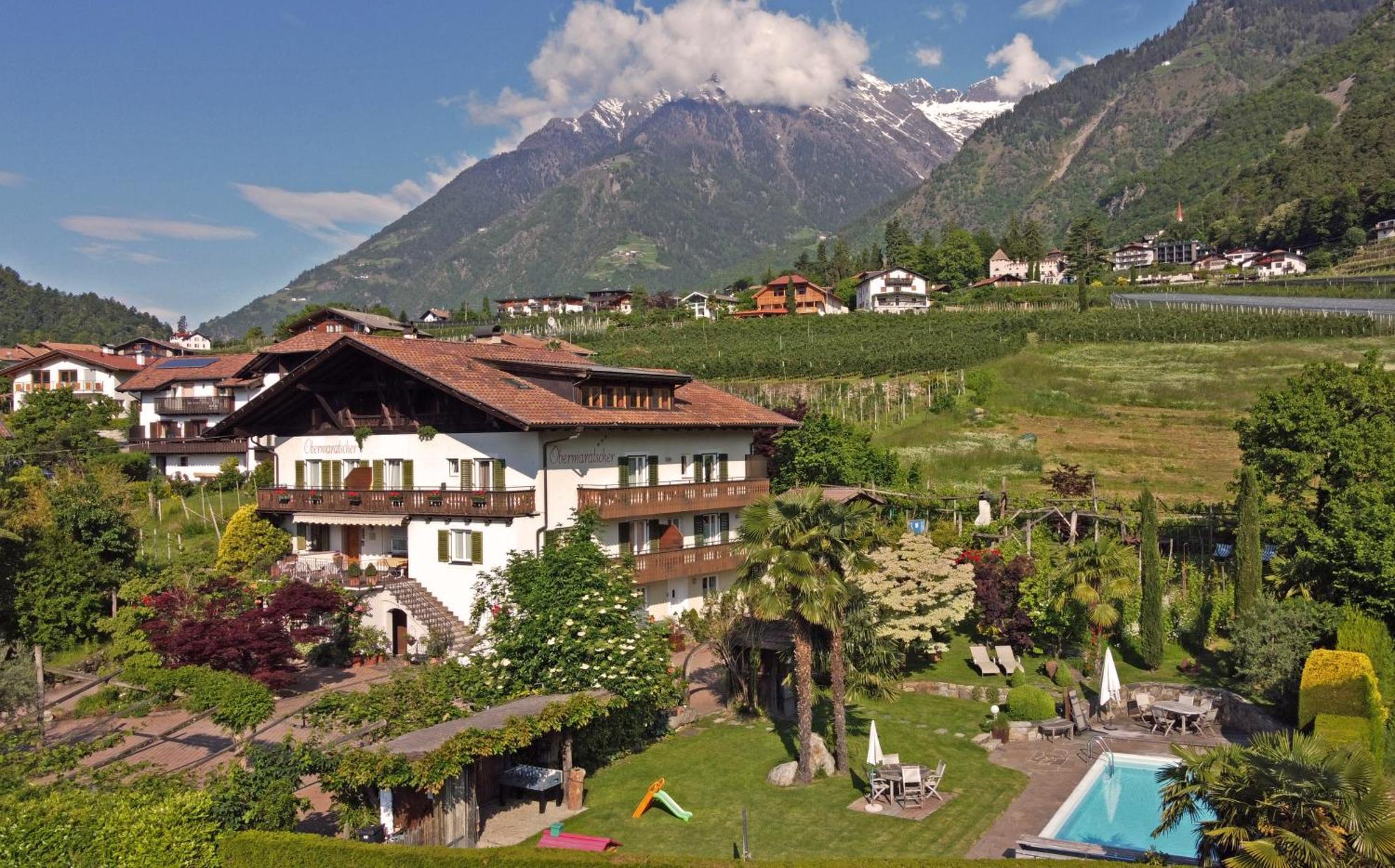Obermaratscher Apartments Residence Лагундо Экстерьер фото
